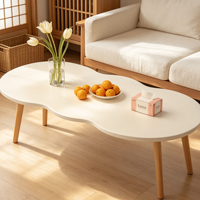 Table basse moderne pour salon, petit appartement, écologique, durable, multifonctionnelle, décorative, meubles de maison
