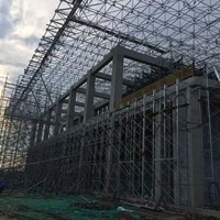 Vente chaude : Bâtiment de bureau en structure métallique, atelier avec façade vitrée, centre commercial préfabriqué