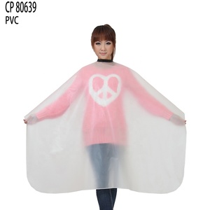 Capa colorida para peluquería, delantal impermeable <span class=keywords><strong>de</strong></span> Pvc, paño <span class=keywords><strong>de</strong></span> peluquero, tinte para el <span class=keywords><strong>pelo</strong></span>, <span class=keywords><strong>2021</strong></span> - Product Image 3