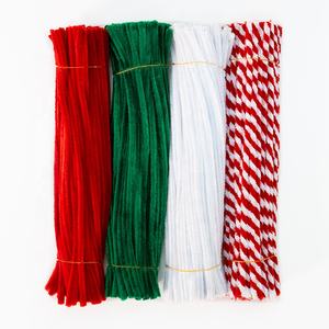 ขายส่งงานฝีมือทำเอง DIY ของขวัญงานศิลปะและงานฝีมือ ชุดก้านเชนิลล์หลากสีสันและท่อทำความสะอาดแบบมีกลิตเตอร์ สำหรับของขวัญคริสต์มาส - Product Image 2