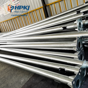 Hot Dip Galvanized 6-12m Street <b>Light</b> <b>Pole</b> with LED <b>Light</b> Source for AC Solar Battery Power IP65 Certified CE/ISO for Export - Product Image 4