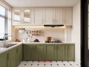 MANGITECH Set di Mobili da Cucina Moderni in Legno Stile Shaker, Pronti per il Montaggio, Mobili Base con Ante in Vetro per Ristrutturazioni Domestiche - Product Image 4