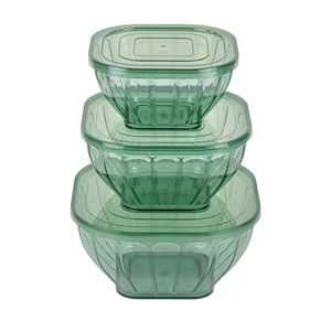 Saladier carré écologique | Idéal pour la préparation des repas, la salade, le service | OEM disponible | Vente en gros Bienvenue - Product Image 5