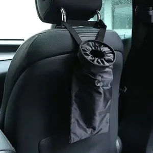 Vendita calda seggiolino auto posteriore sacchetto della spazzatura a prova di perdite impermeabile pieghevole sedile posteriore dell'auto appeso sacchetto di immagazzinaggio della spazzatura - Product Image 2