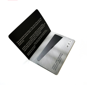 Caja de Regalo Impermeable con Diseño Exquisito y Laminado Mate con Relieve para Tarjetas de Crédito VIP, Tarjetas de Visita y Uso Promocional Bancario - Product Image 1