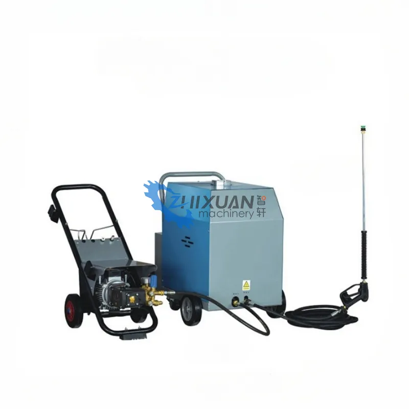 250bar factory clean pressure washer electric/diesel heating hot water cleaning machine hot water high pressure washer