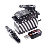 AGFRC A280BHMW Boîtier métallique 78KG Monster Torque HV Brushless WP Giant Scale Servo pour voiture RC 1/5