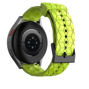 Bracelet en silicone Upro Wholesale pour Samsung 7/6/5, bracelet de remplacement 20mm 22mm, motif football, boucle à ardillon sportive - Product Image 4