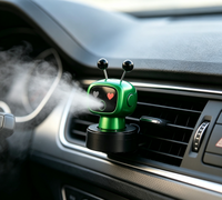 Diffuseur automatique de parfum de luxe de conception nouvelle, diffuseur d'arômes en verre, purificateur d'air pour voiture et bureau