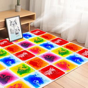 Jouets pour enfants, tapis liquide pour sol, ensemble de sol décoratif sensoriel, jouets pour l'autisme, sol - Product Image 2