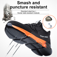 Calzado de Seguridad con Puntera de Acero Ligero y Transpirable para Hombre y Mujer, Estilo Deportivo, Zapatos de Trabajo Industriales Zapatos de Senderismo.