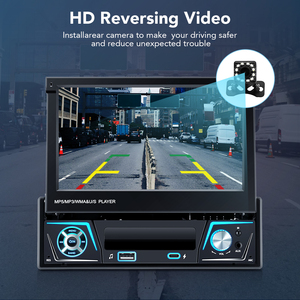 Radio de Auto de Primera Calidad a Precios Económicos, Pantalla Retráctil IPS Universal con GPS, Navegación de 7 Pulgadas, Sistema WINCE Estéreo, Reproductor de Un Solo DIN - Product Image 4