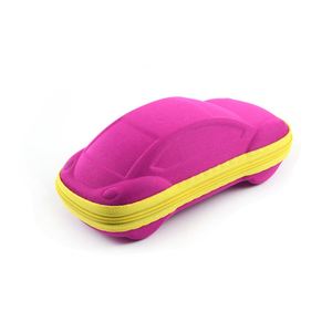 <span class=keywords><strong>Eva</strong></span> xe hình dạng kính trường hợp cho trẻ em Kính đọc sách Hộp túi kính trường hợp trẻ em Kính mát Pouch lưu trữ Eyewear gói - Product Image 3