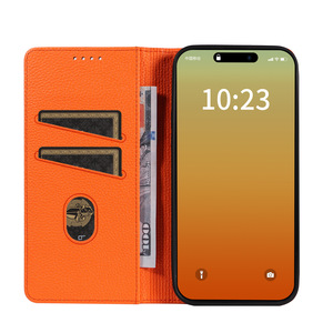 Compatible avec <span class=keywords><strong>P30</strong></span> Pro & Honor 200 <span class=keywords><strong>Lite</strong></span> Étui de téléphone portable magnétique en cuir PU fait main de style flip pour <span class=keywords><strong>P30</strong></span> - Product Image 5