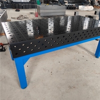 Plateforme de soudage flexible 3D de qualité industrielle D28, base de fixation pour soudage, banc de travail de positionnement haute précision
