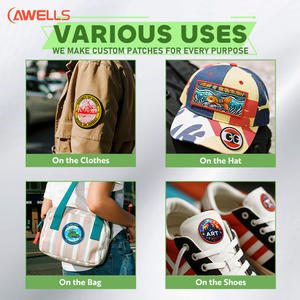 Toppe Ricamate in Ciniglia Termoadesive Ecologiche 3D con Sublimazione, Disegni di Alfabeto, Fiori e Stelle, Colori Personalizzabili per Abbigliamento Bambini - Product Image 6