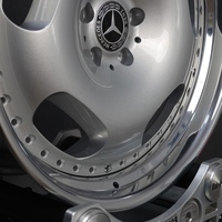 Jantes en alliage forgé chromées de style rétro 17-19 pouces 5X112 pour modèles classiques Mercedes Benz W126 W210 W220