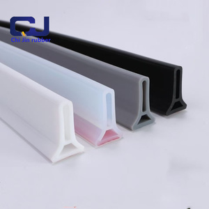 حاجز استحمام من السيليكون ذاتي اللصق ، شريط ، واقي رش الدش للحمام والمطبخ - Product Image 2