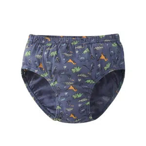 Customization Cotton Boy Briefs Soft Children Underwear Wholesale Supplier Printed Boy Briefs