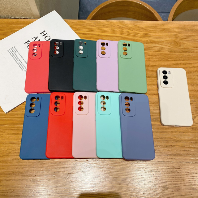 Popular Liquid Silicone Reno11 PRO/12F Skin Scrub TPU Soft Shock-proof Protective Mobile Phone Cover for OPPO Reno 10 Pro Plus