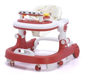 Marche-bébé multifonction anti-O-legs pour enfants, anti-basculement, avec fonction assise <span class=keywords><strong>et</strong></span> poussée, chariot d'apprentissage à roues - Product Image 3