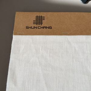 בד פשתן אורגני 100% אירופאי 14s*14s/48*50/63 אינץ', בד אריגה וסריגה ידידותי לסביבה, צבע טבעי - Product Image 1