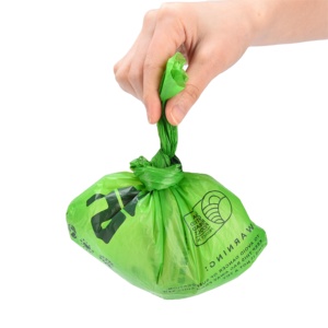 Custom Printed Pet Poop Bio Degradable Corn Starch <b>Compost</b> Waste <b>Bag</b> Set Biodegradable Compostable <b>Bags</b> for Dog - Product Image 4