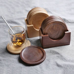<span class=keywords><strong>Sous</strong></span>-verres en <span class=keywords><strong>bois</strong></span> pour tasses à café, rondes en hêtre, isolantes thermiquement, modernes, légères, en <span class=keywords><strong>bois</strong></span> massif, petites assiettes, coussinets pour tasses, <span class=keywords><strong>sous</strong></span>-plats - Product Image 3