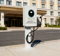 Station de recharge rapide pour véhicules électriques 120 kW DC, qualité commerciale pour les stations-service autoroutières
