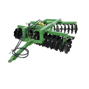 heavy trailed disk plough and disc harrow for tractor