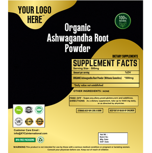 ผงสมุนไพร Ashwagandha ออร์แกนิคบริสุทธิ์ผลิตจากอินเดีย - Product Image 2