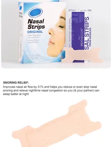 Nasal Dilator For Anti Snoring- Best Nose Strips For Breathing - 100pcs - Sleep Right And Breathe Easy At Night Regular Large