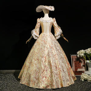 Robe d'époque Rococo Baroque, robe rose Marie-Antoinette, robe <span class=keywords><strong>de</strong></span> bal du XVIIIe siècle pour femmes - Product Image 4