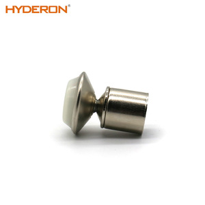 Hyderon Metal Furniture Feet Round Tube Universal Adjustable Spring Loaded Tilting Foot Pad Industrial <b>Hardware</b> Accessory - Product Image 4