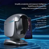 Analyseur de peau AI Pro, testeur complet du visage et du cuir chevelu, machine de diagnostic cutané à double mode pour salon de beauté, clinique cutanée