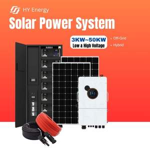Conjunto Completo 10kw 20kw 30kwh Híbrido fora Grid Completo Acessórios Kits Home Storage <span class=keywords><strong>Solar</strong></span> Energy <span class=keywords><strong>System</strong></span> - Product Image 1