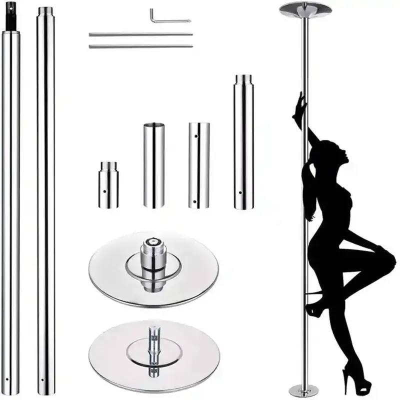 Oem palestra Fitness Bar regolabile in altezza Spinning Dance Stripper Dancing Pole