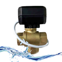 Valve motorisée par catégorie sonique CWX-20P-1.0C de preuve de hautes eaux de soudure de manière du laiton 3