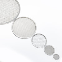 304 316L Stainless Steel Twill Dutch Weave Single Layer Metal Wire Mesh Filter Disc Efisiensi 99% Bersertifikat ISO/CE untuk Pelarut
