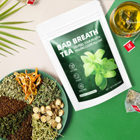 Thé aux herbes aromatisé NutriCha pour éliminer les toxines et la mauvaise haleine, avec des ingrédients naturels, sachets de thé, durée de conservation de 2 ans