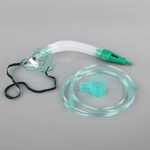 Masker oksigen medis transparan steril ukuran dewasa sekali pakai masker <span class=keywords><strong>Venturi</strong></span> <span class=keywords><strong>Nebulizer</strong></span> - Product Image 2