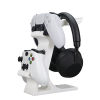Support universel pour casque avec support pour manette pour PS4 / PS5 / Xbox / Switch Pro, accessoires d'organisation pour jeux