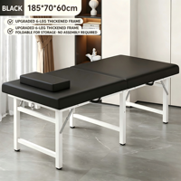 Matelas de beauté pliable, lit de massage professionnel, table de physiothérapie portable, table de massage à domicile, tapis de moxibustion 185x70cm