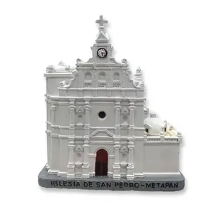 Modelo de construcción 3d de Castillo en miniatura, resina personalizada, recuerdo