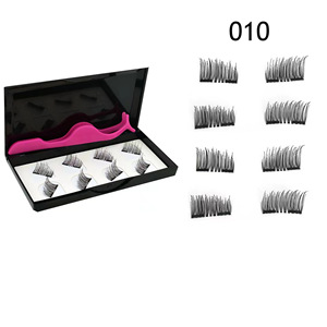 Cils magnétiques Pingting, lot de 8, demi-cils réutilisables sans colle pour l'e-commerce transfrontalier - Product Image 2