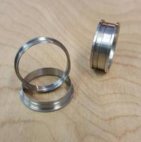 TG Entwerfen Sie Ihre eigenen leeren Edelstahl-Rings ch rauben ringe
