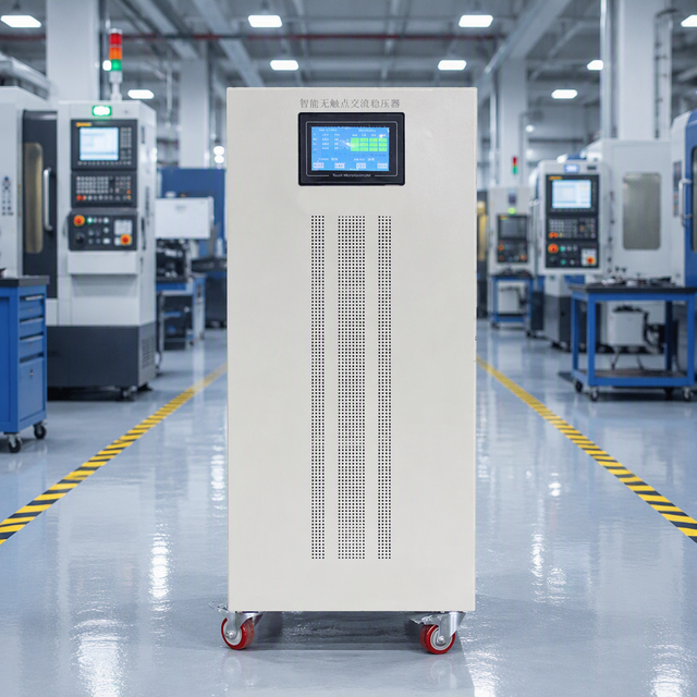 Static AC Contactless Voltage Stabilizer / Regulator 100KVA 380V Three Phase Thyristor Scr Power Regulator