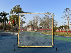 Red <span class=keywords><strong>de</strong></span> Rebote Ajustable Profesional para Entrenamiento <span class=keywords><strong>de</strong></span> Tenis, 2mx2m, Portátil, para Práctica <span class=keywords><strong>de</strong></span> Tiros al Suelo, Fabricada en PP para Jugadores - Product Image 4
