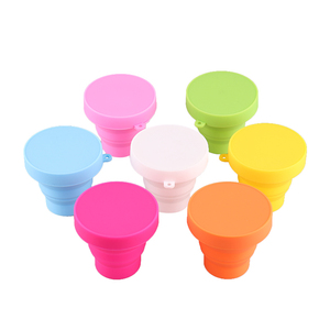 Lohas-Tazas esterilizadoras de silicona, <span class=keywords><strong>copa</strong></span> <span class=keywords><strong>Menstrual</strong></span> <span class=keywords><strong>plegable</strong></span>, limpiador, soporte de lavado - Product Image 4