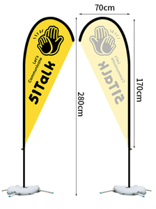 <span class=keywords><strong>Bandera</strong></span> Publicitaria Comercial Personalizada <span class=keywords><strong>de</strong></span> Doble Cara para Interiores y Exteriores, <span class=keywords><strong>Bandera</strong></span> Rectangular <span class=keywords><strong>de</strong></span> Playa con Base, <span class=keywords><strong>Bandera</strong></span> Promocional Impresa para Restaurantes - Product Image 4